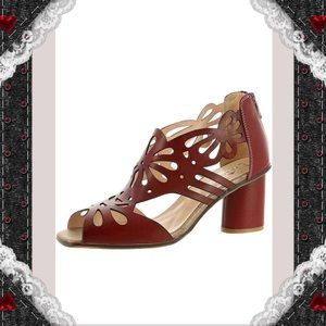 L'Artiste by Spring Step Flamenco Caged Heeled Sandal